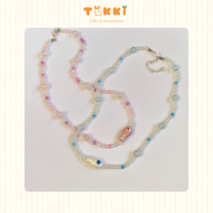 Dây chuyền cá gốm Porcelain Fish - BST THU 2025